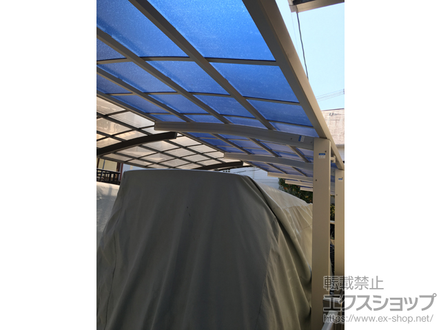 兵庫県伊丹市ののカーポート レイナポートグラン 縦3連棟　積雪〜20cm対応 施工例