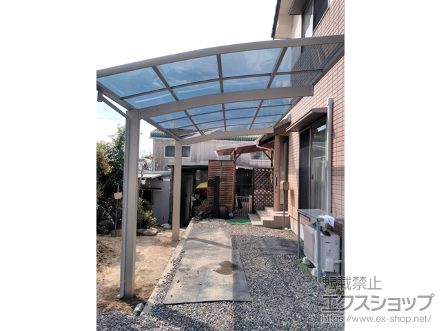 愛媛県今治市ののカーポート プレシオスポート 積雪〜20cm対応 施工例