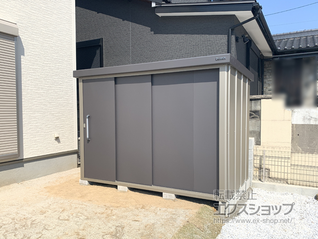 福岡県北九州市のの物置・屋外倉庫 エスケーエイト ( SK8-130-GK) 施工例