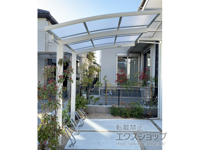 大阪府吹田市ののサイクルポート・駐輪場 レイナポートグランミニ 積雪〜20cm対応 施工例