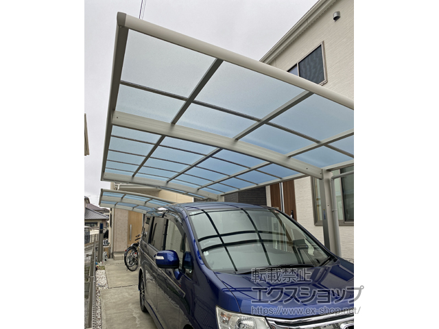 東京都西多摩郡瑞穂町ののカーポート レイナポートグラン　積雪〜20cm対応 施工例