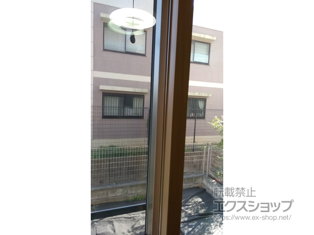 神奈川県厚木市のの二重窓（内窓） インプラス ダストバリア仕様 引違い窓 2枚建 施工例