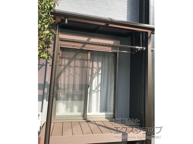 神奈川県相模原市ののテラス屋根 ソラリア R型 テラスタイプ 単体 積雪〜20cm対応 施工例