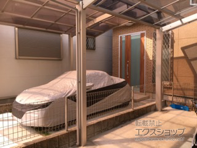 大阪府堺市ののカーポート レイナポートグラン　積雪〜20cm対応 施工例