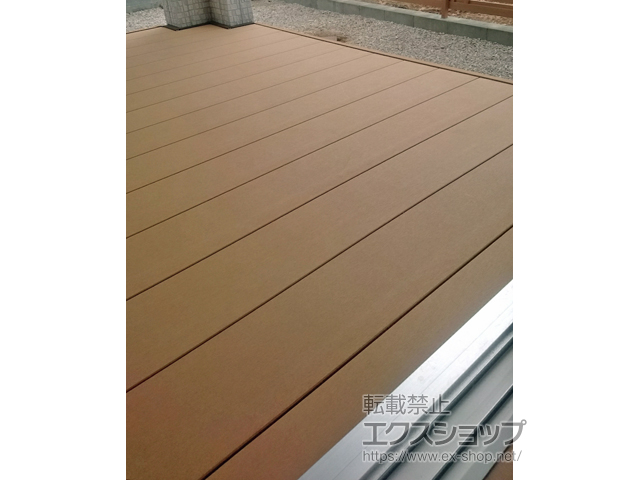 福岡県筑紫野市ののウッドデッキ リウッドデッキ200 施工例