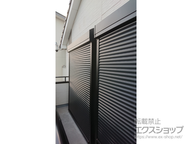 愛知県名古屋市のLIXIL リクシル（トステム）の窓シャッター リフォームシャッター 手動式 標準タイプ 施工例