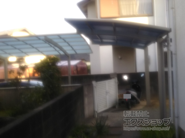 福岡県久留米市ののカーポート プレシオスポート 積雪〜20cm対応 施工例