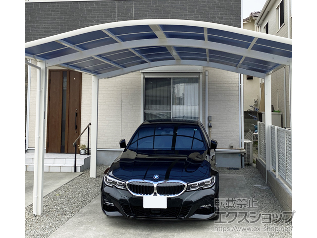 兵庫県神戸市ののカーポート レイナツインポートグラン　積雪〜20cm対応 施工例