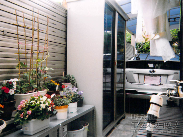 千葉県船橋市のの物置・屋外倉庫 グランプレステージジャンプ 1488×530×1900 GP-155A-T-DB 施工例