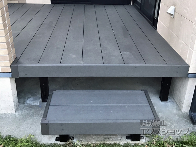 群馬県前橋市ののウッドデッキ リウッドデッキ 200 施工例