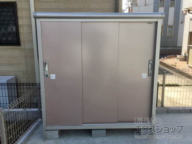 神奈川県伊勢原市のの物置・屋外倉庫 エスモ 一般型 1497×750×1501（ESE-1507E） ESE-1507E-MR 施工例