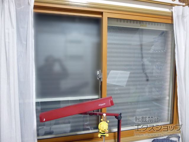 兵庫県神戸市のの二重窓（内窓） インプラス ダストバリア仕様 引違い窓 変則2枚建 施工例