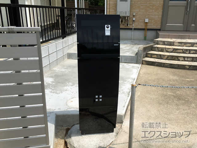 千葉県千葉市のの機能門柱・ポスト 機能ポール ステイムAJタイプ 座面なし 施工例