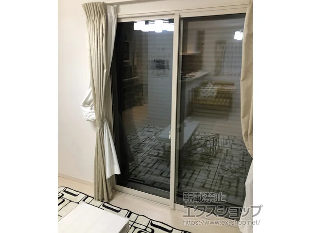 奈良県生駒郡斑鳩町のの内窓（二重窓・二重サッシ） インプラス ダストバリア仕様 引違い窓 2枚建 施工例