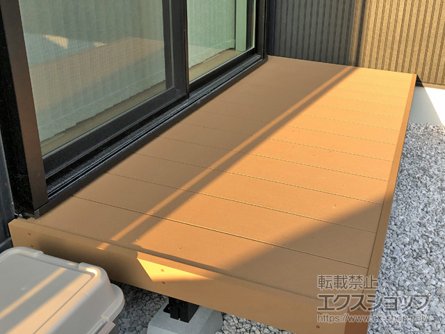 徳島県板野郡北島町ののウッドデッキ リウッドデッキ 200 施工例