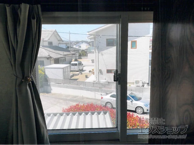 福島県いわき市のの内窓（二重窓・二重サッシ） インプラス ダストバリア仕様 引違い窓 2枚建 施工例