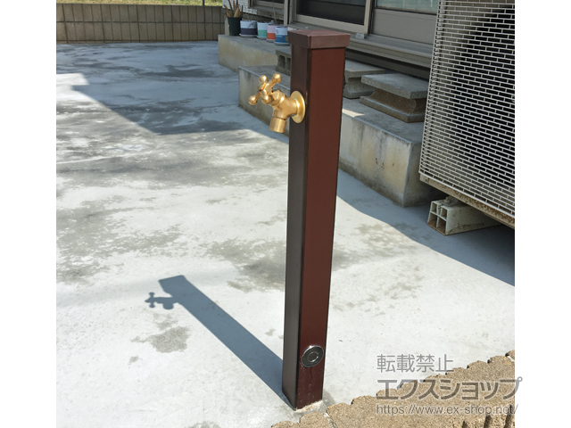 東京都町田市のの立水栓・ガーデンシンク スプレスタンド60 ライト 左右仕様 蛇口1個セット 施工例