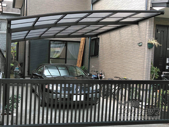 大阪府高槻市ののカーポート レイナベーカポートグラン　積雪〜20cm対応 施工例