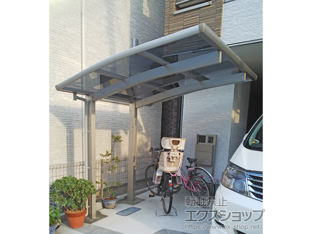 東京都葛飾区ののサイクルポート・駐輪場 プレシオスポート ミニ 積雪〜20cm対応 施工例