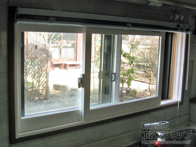 岩手県滝沢市のの二重窓（内窓） プラマードU 引違い窓 2枚建 施工例