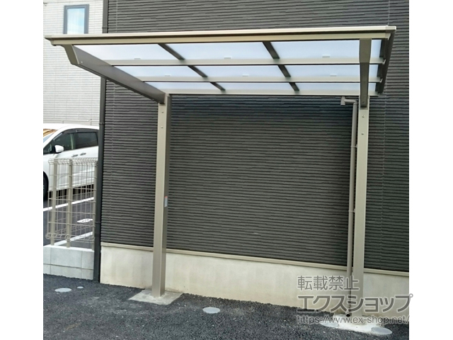 東京都墨田区ののサイクルポート・駐輪場 ネスカFミニ (フラットスタイル) 積雪〜20cm対応 施工例