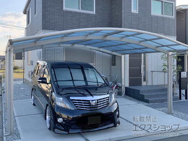 京都府木津川市ののカーポート レイナツインポートグラン　積雪〜20cm対応 施工例