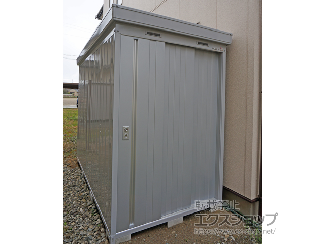 富山県富山市のの物置・屋外倉庫 ネクスタ 一般型 1370×2630×2020 NXN-36CS-FS 施工例
