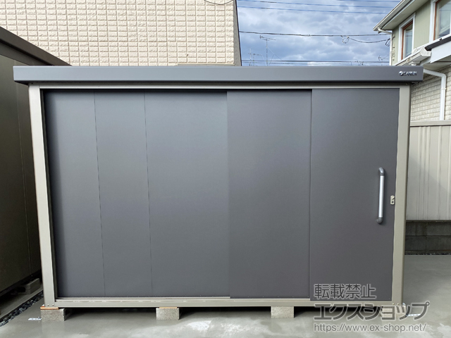 東京都八王子市のの物置・屋外倉庫 エスケーエイト SK8-180 一般型 3000×2000×1940 SK8-180-GK 施工例