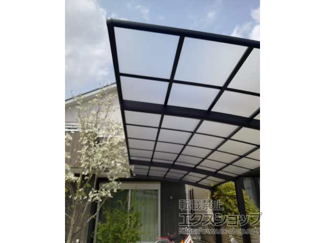 愛知県豊田市ののカーポート レイナポートグラン 延長　積雪〜20cm対応 施工例