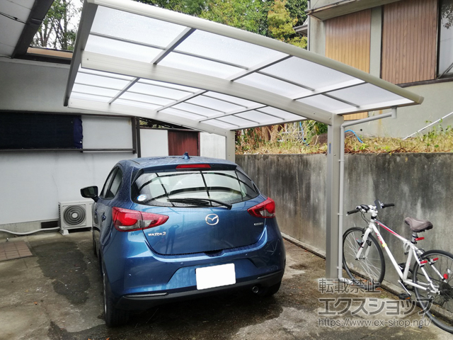 愛知県名古屋市ののカーポート プレシオスポート 積雪〜20cm対応 施工例