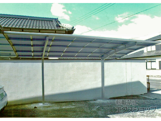 福岡県築上郡築上町ののカーポート レイナポートグラン　積雪〜20cm対応 施工例