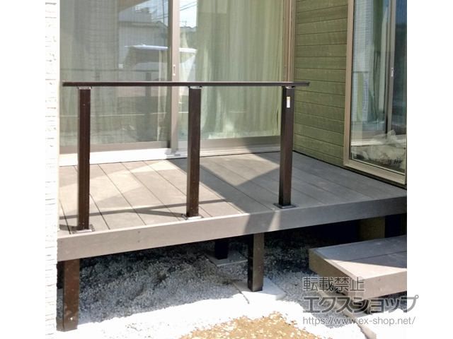 千葉県野田市ののウッドデッキ リウッドデッキ 200 施工例