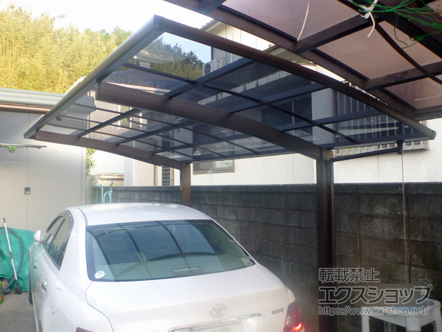 大分県大分市ののカーポート プレシオスポート 積雪〜20cm対応 施工例