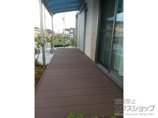 京都府木津川市ののウッドデッキ リウッドデッキ 200 施工例
