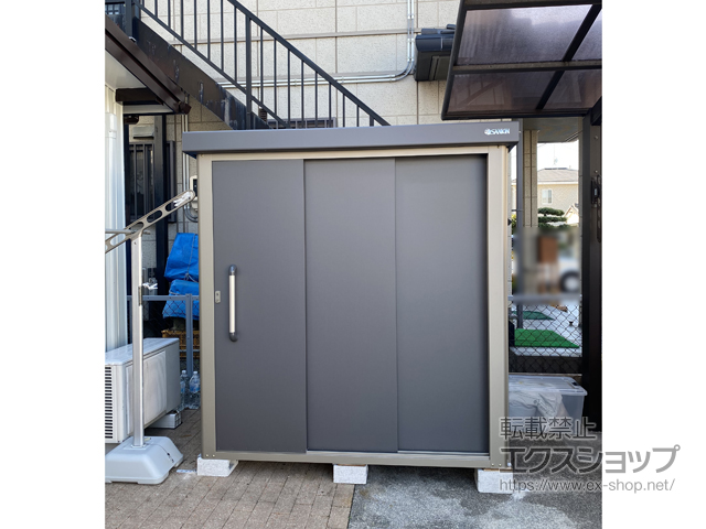 静岡県焼津市のの物置・屋外倉庫 エスケーエイト  一般型( SK8-70-GK) 施工例