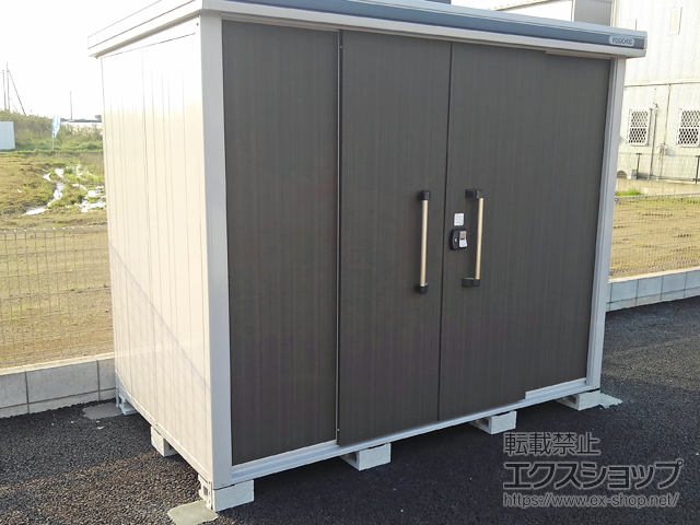 茨城県神栖市のの物置・屋外倉庫 エルモ 一般型 2570×1520×2120（LMD-2515） LMD-2515-DW 施工例