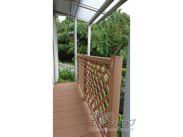 千葉県袖ケ浦市ののウッドデッキ マージウッドデッキ 施工例