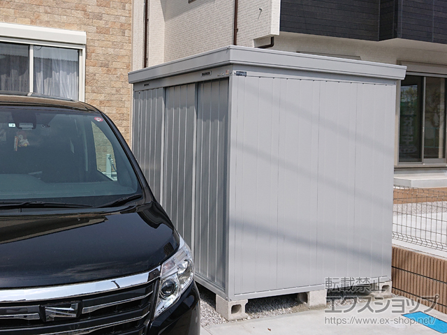 群馬県高崎市のの物置・屋外倉庫 ネクスタ 一般型 2210×1790×2020（NXN-40S） NXN-40S-FS 施工例