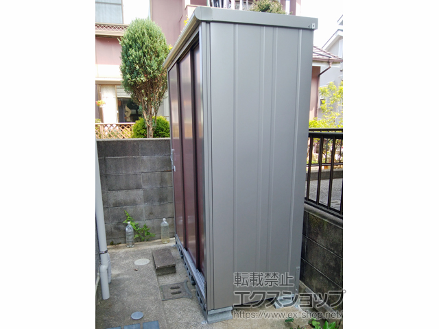 長崎県長崎市のの物置・屋外倉庫 エスモ 一般型 1497×750×1959（ESE-1507A） ESE-1507A-MR 施工例