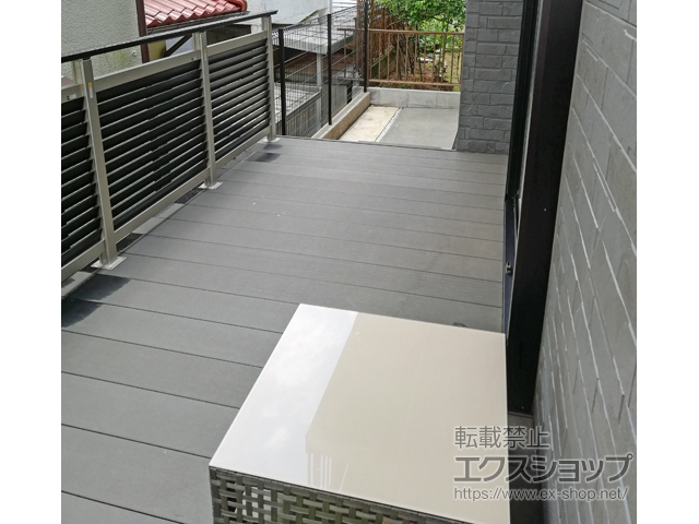 神奈川県横浜市ののウッドデッキ リウッドデッキ200 施工例