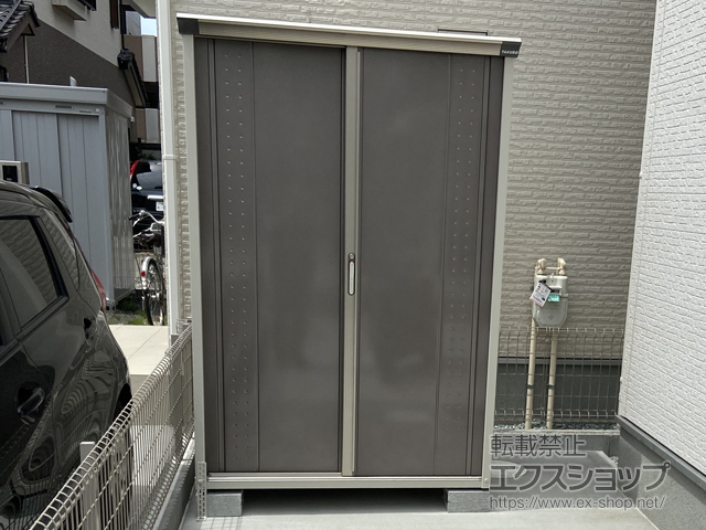 宮城県仙台市のの物置・屋外倉庫 グランプレステージジャンプ 1304×900×1900（GP-139A-F） GP-139A-F-CB 施工例