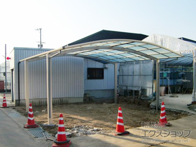 和歌山県有田郡有田川町ののカーポート レイナツインポートグラン　積雪〜20cm対応 施工例