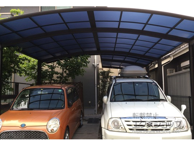 埼玉県行田市ののカーポート プレシオスポート 積雪〜20cm対応 施工例