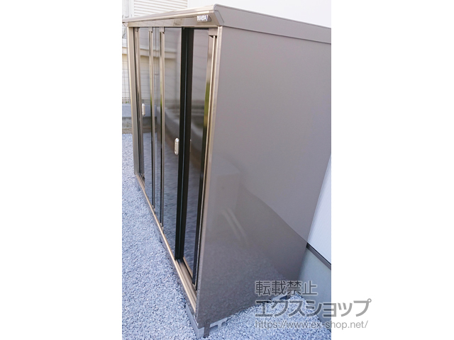 埼玉県上尾市のの物置・屋外倉庫 ナイソーシスター　1940×720×1603（KMW-197D-P） KMW-197D-P 施工例