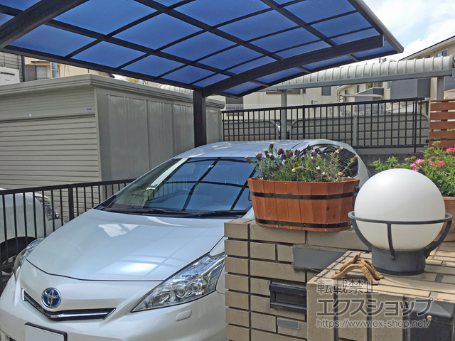 東京都清瀬市ののカーポート レイナポートグラン　積雪〜20cm対応 施工例