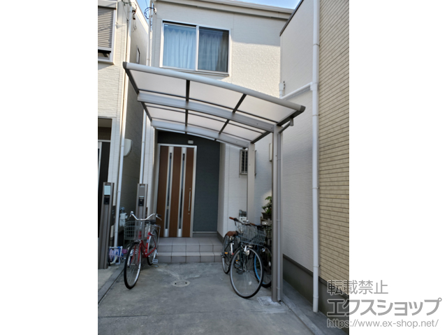 兵庫県神戸市ののサイクルポート・駐輪場 レイナポートグランミニ 積雪〜20cm対応 施工例