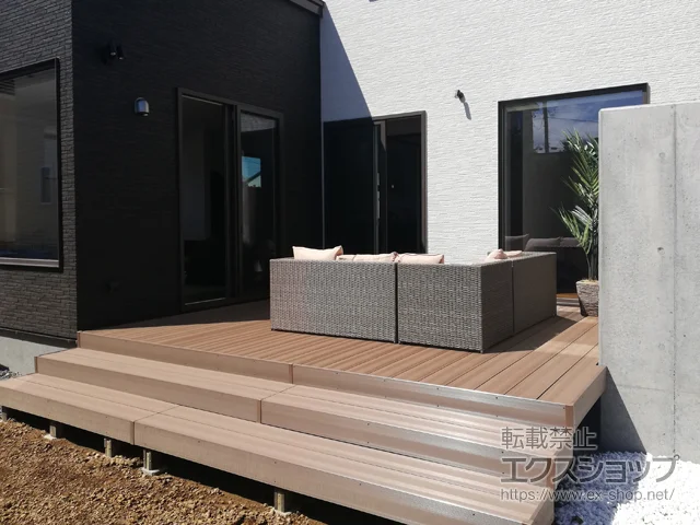 �k�C����Ύs��LIXIL(���N�V��)�̃E�b�h�f�b�L ����y�X�e�[�W �ؒ� �{�H��