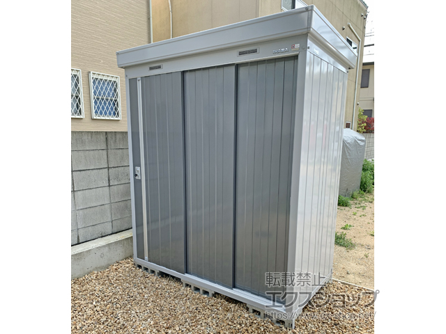 山口県下関市のの物置・屋外倉庫 ネクスタ 一般型 1790×950×2020 NXN-17S-PG 施工例