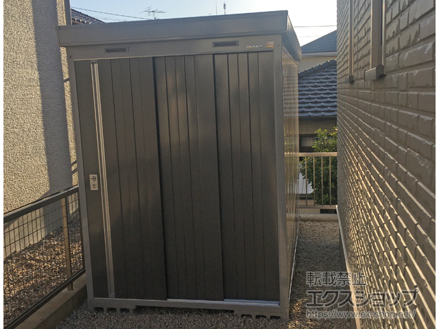 愛知県日進市のの物置・屋外倉庫 ネクスタ 一般型 1530×2630×2020（NXN-41CS） NXN-41CS-PG 施工例