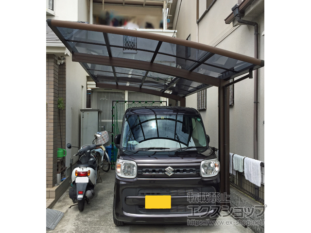 大阪府堺市ののカーポート レイナポートグラン　積雪〜20cm対応 施工例